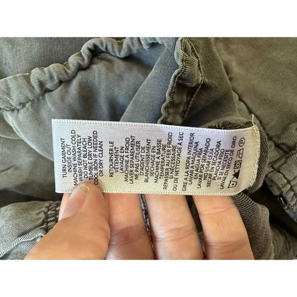 SPLENDID Alton Anorak gray military jacket linen blend - Picture 11 of 12